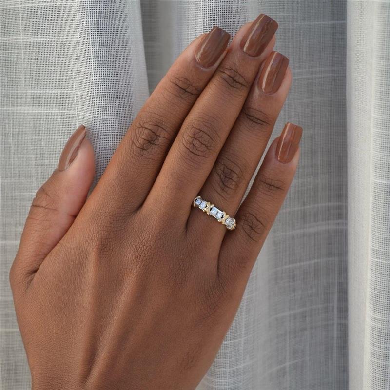 Anel Prata Legitima X Brilhante