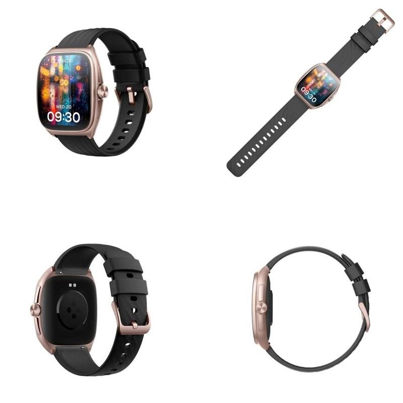 Relógio Unissex Smartwatch Watch Rose Preto LSWUQPI002 PXPX