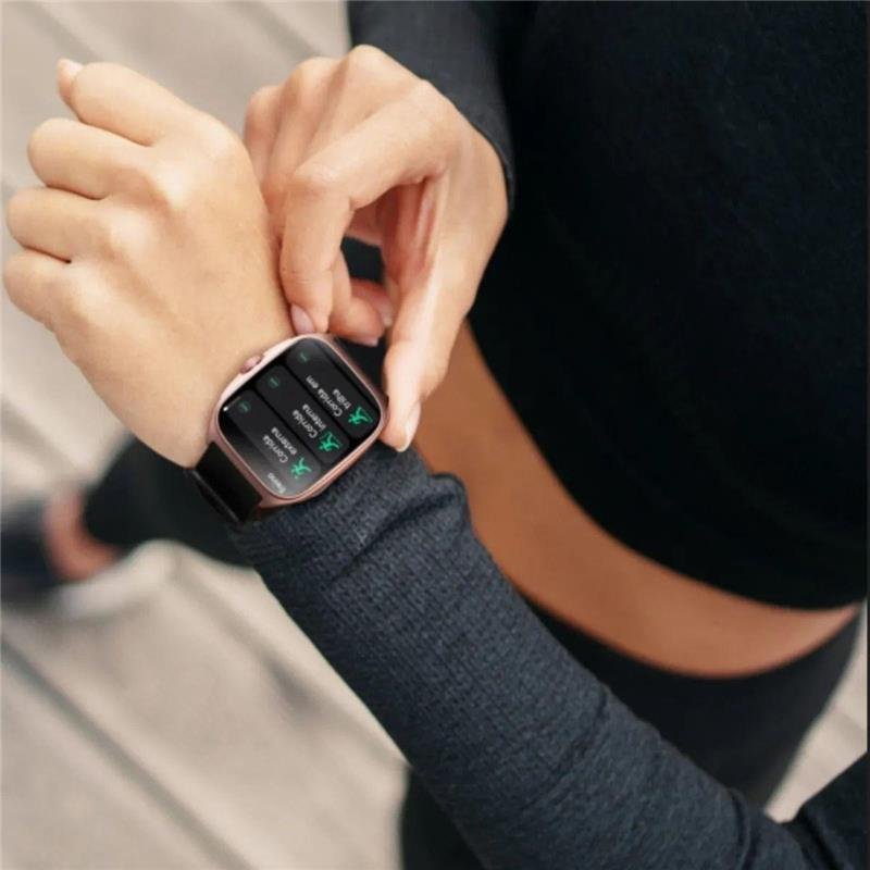 Relógio Unissex Smartwatch Watch Rose Preto LSWUQPI002 PXPX
