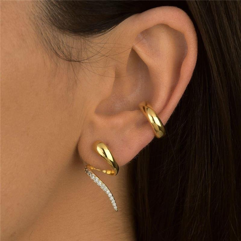 Brinco Bright Ondulado