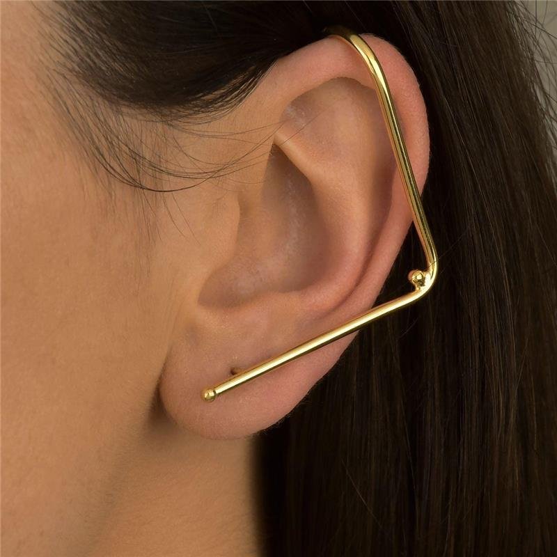 Brinco Piercing Estilizado