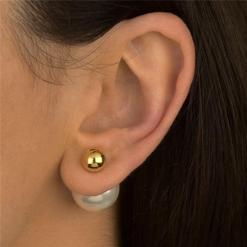 Brinco Inspired Pérola e Bola