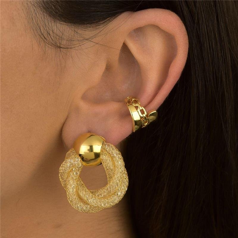 Brinco Piercing Moderno Liso