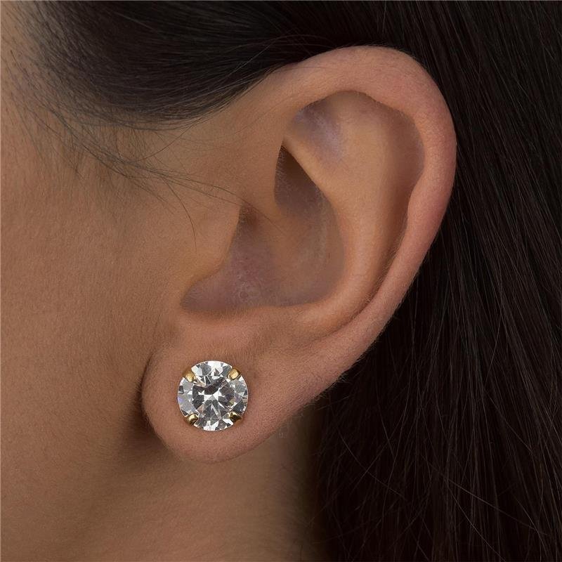 Brinco Ponto De Luz 7mm 