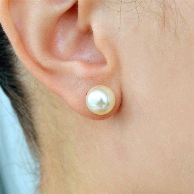 Brinco Pérola 8mm