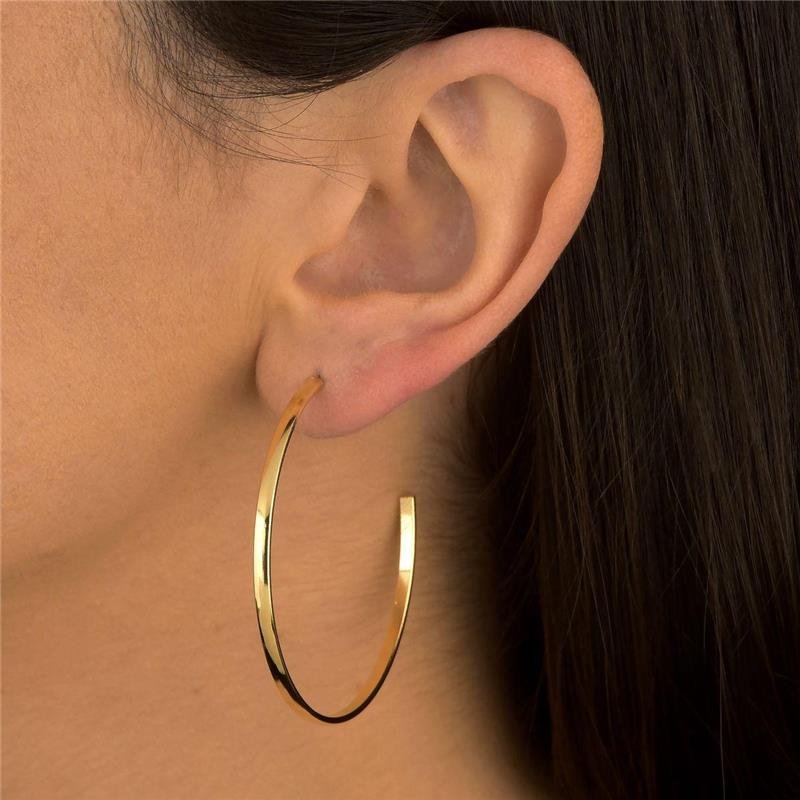 Argola Lisa Gold 4,5cm