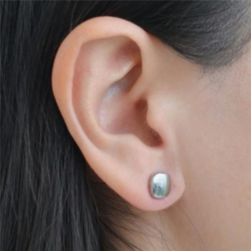 Brinco Quadrado Liso