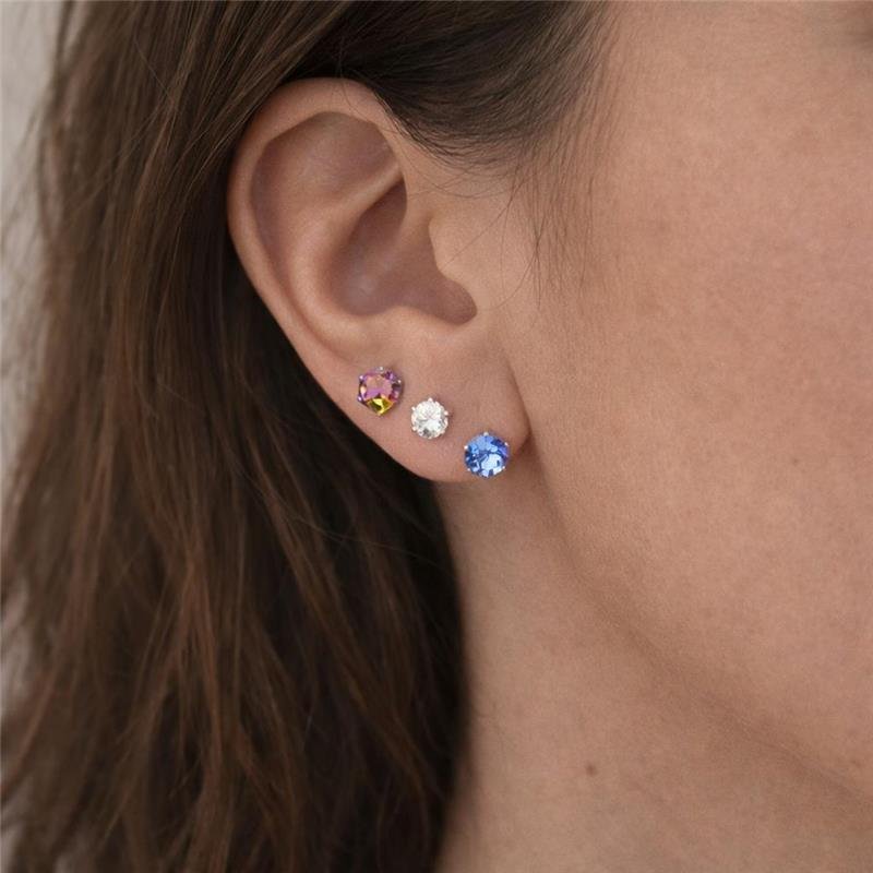 Brinco Trio Pontos Luz Coloridos