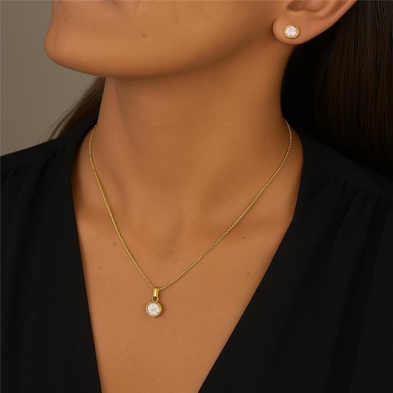 Conjunto Ponto de Luz Cristal