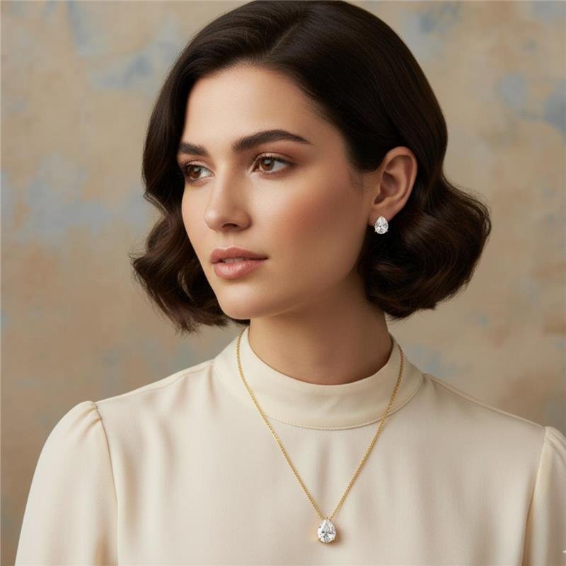 Conjunto Cristal Gota