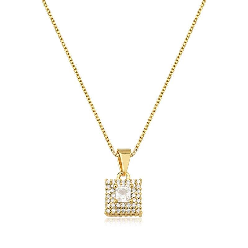 Conjunto Quadrado Cravejado