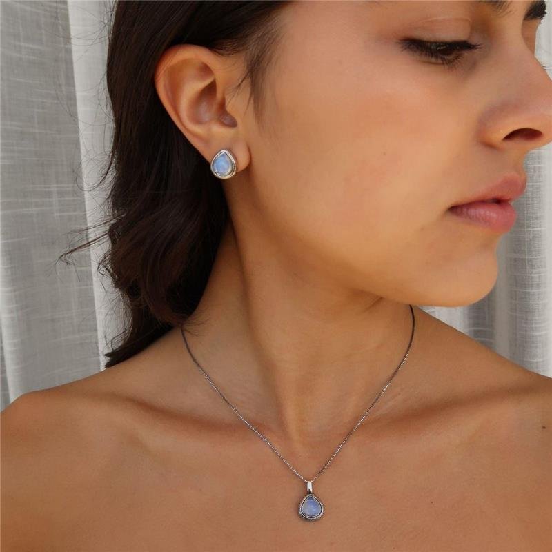 Conjunto Envelhecido Opalina Gota