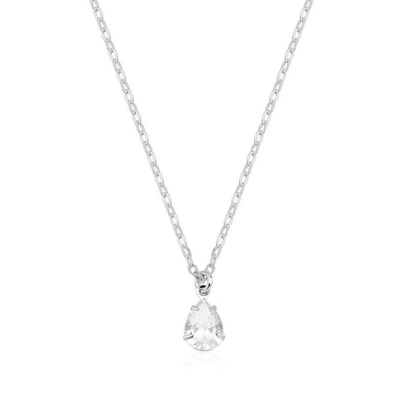 Conjunto Prata Leve Gota Prisma