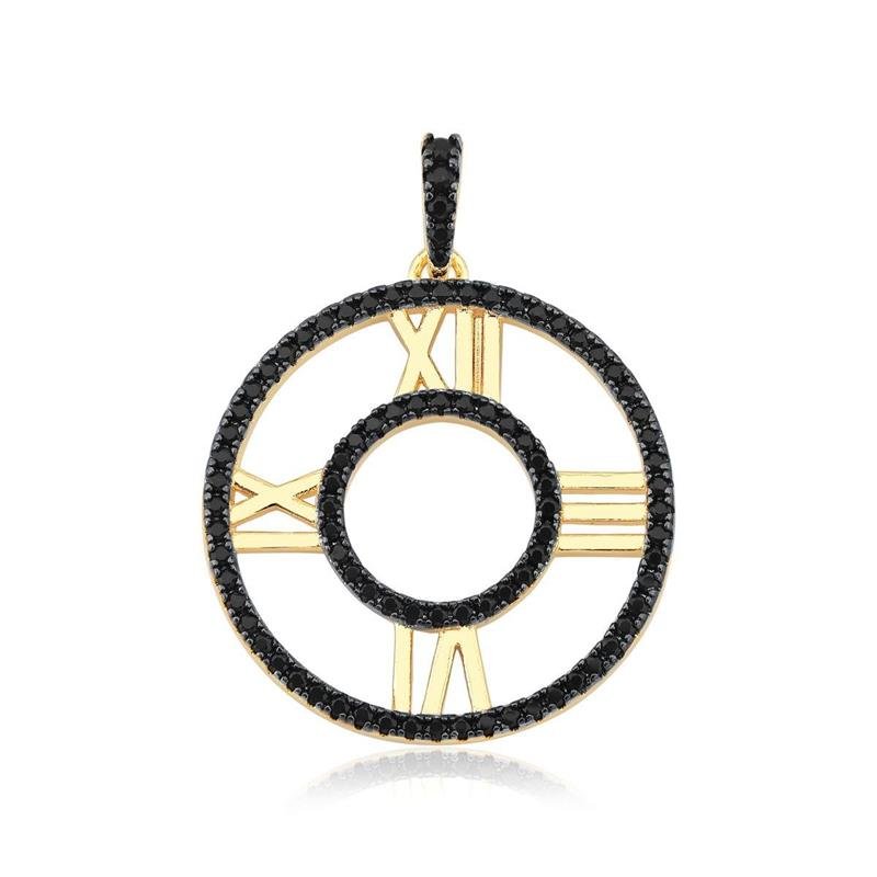 Colar Mandala Com Números Romanos
