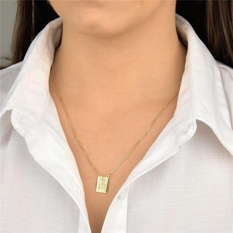 Escapulário Nossa Sra do Carmo e Sagrada Família