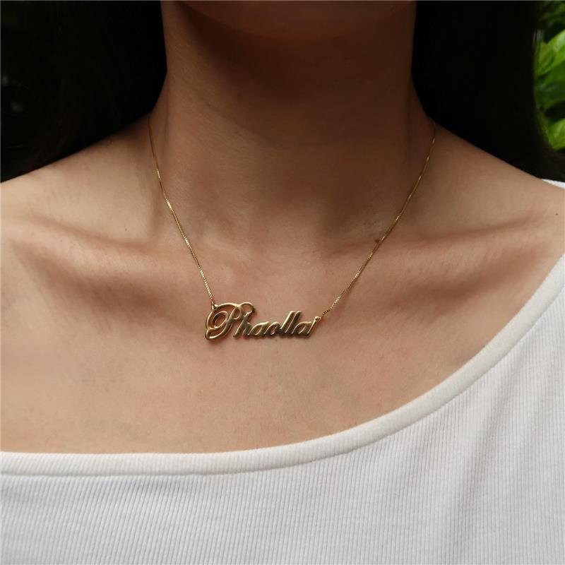 Colar Personalizado Nome Até 9 Letras