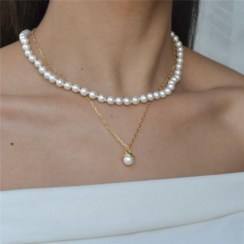 Colar Pérola Shell Elegance