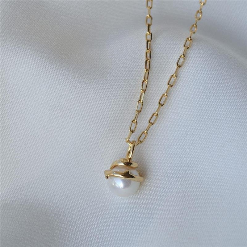 Colar Pérola Shell Elegance