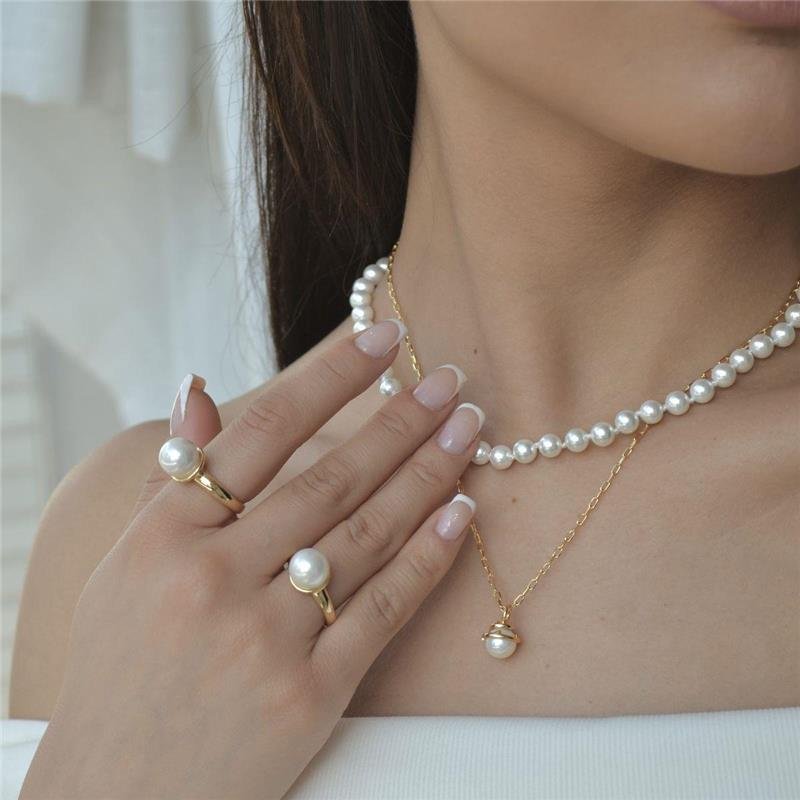 Colar Clássico Pérola Shell