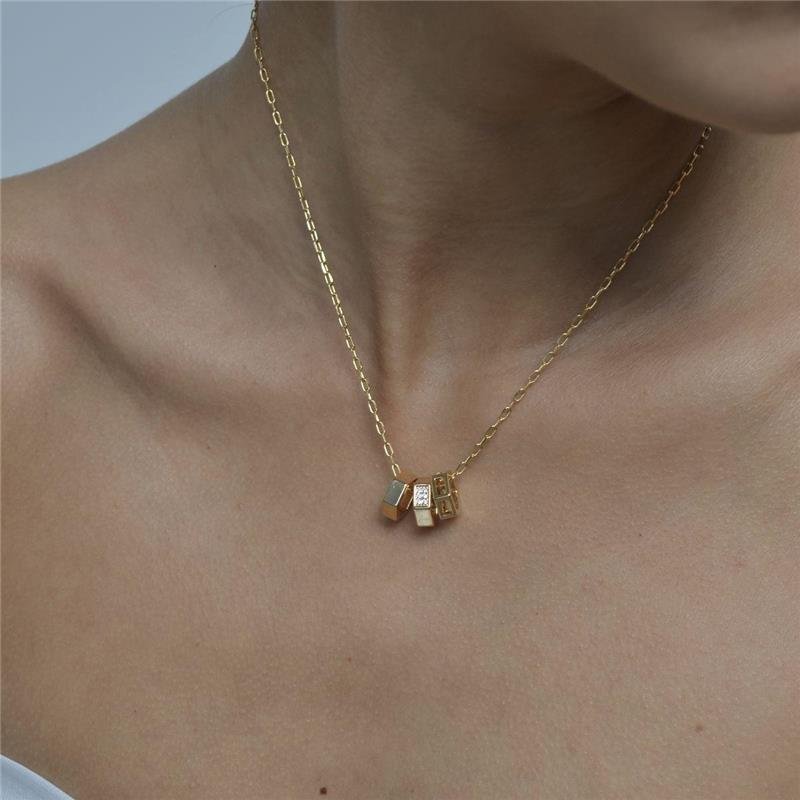 Colar Trio Geométrico