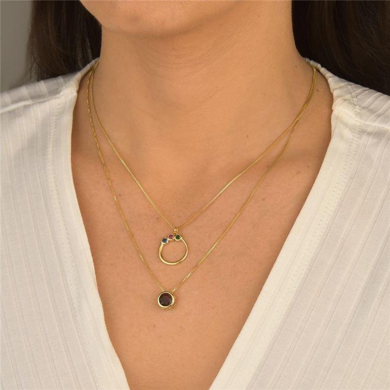 Colar Redondo Colors