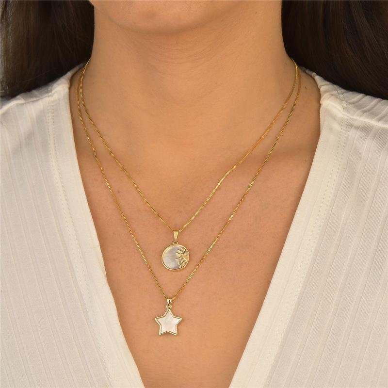 Colar Madrepérola Sol