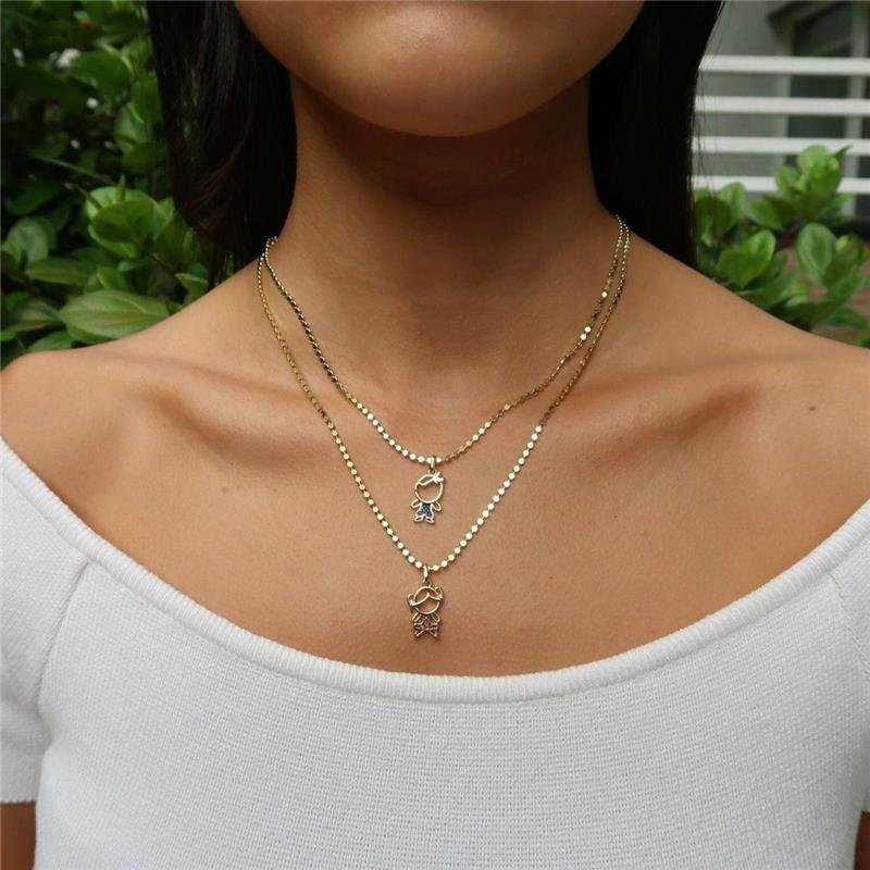 Colar Filho Menino Cravejado Colors