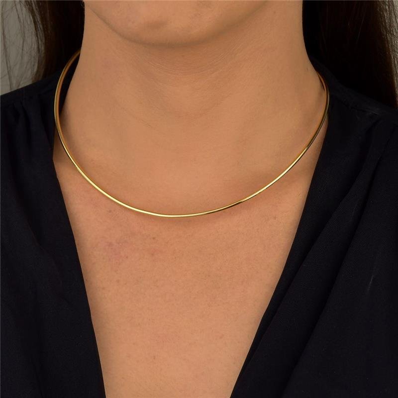 Colar de Arco Aro Dourado