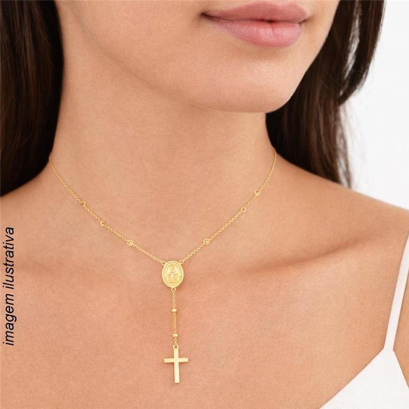 Colar Nossa Senhora de Fátima 