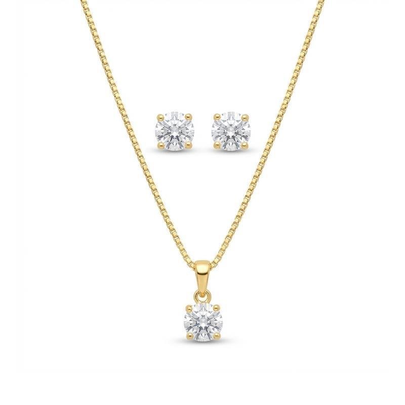 Colar Moissanite 5mm