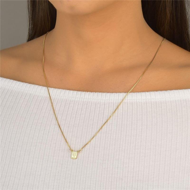 Colar Escapulário Nossa Senhora 65cm (modelo unissex)