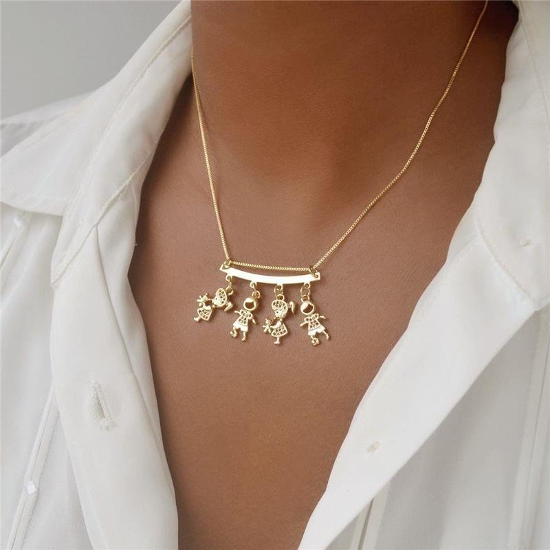 Canga Para Pingente Quatro Filhos(as)