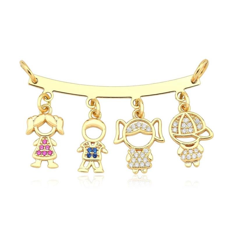 Canga Para Pingente Quatro Filhos(as)