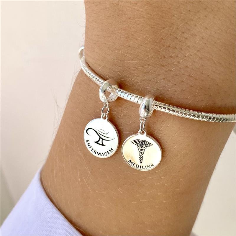 Berloque Prata 925 Medicina