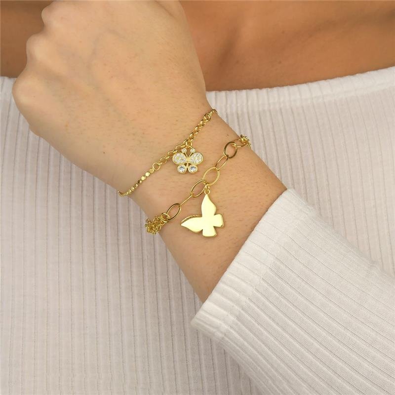 Pulseira Borboleta Maxi