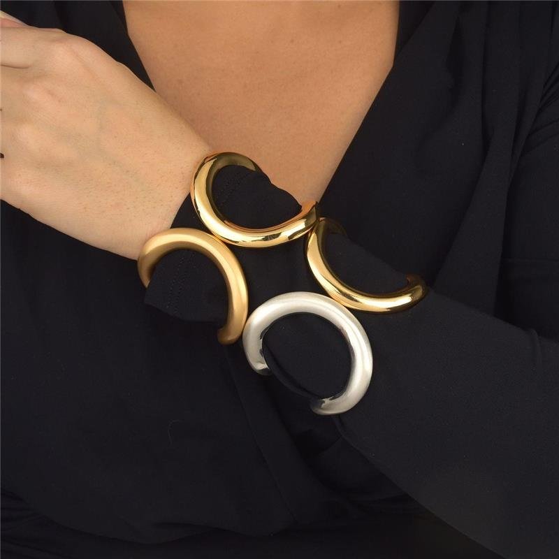 Bracelete Luxo Acessível Fosco Conexão 