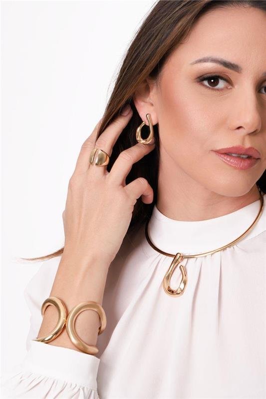 Bracelete Luxo Acessível Fosco Conexão 