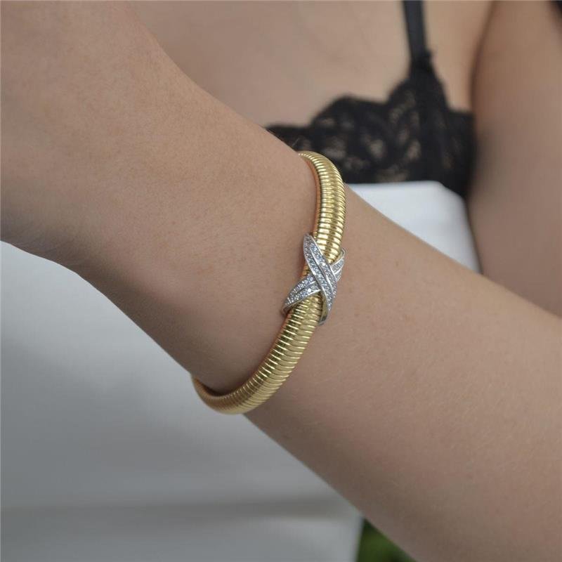 Bracelete Arco Flexível Inspiração T