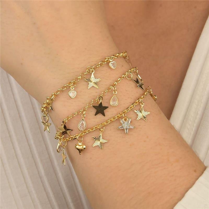 Pulseira Golden Stars