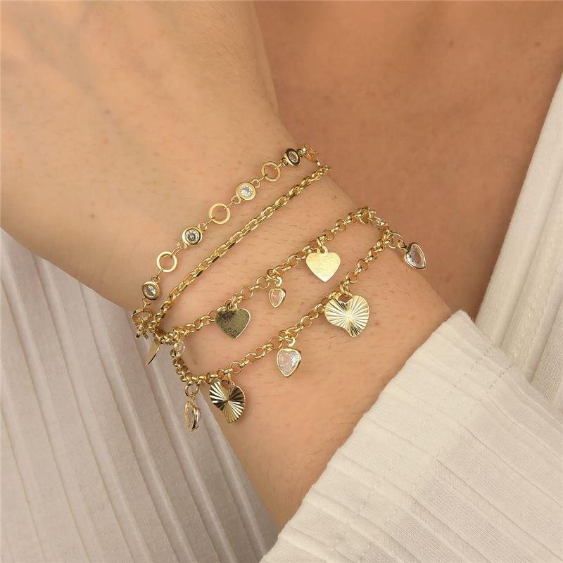 Pulseira Heart of Gold