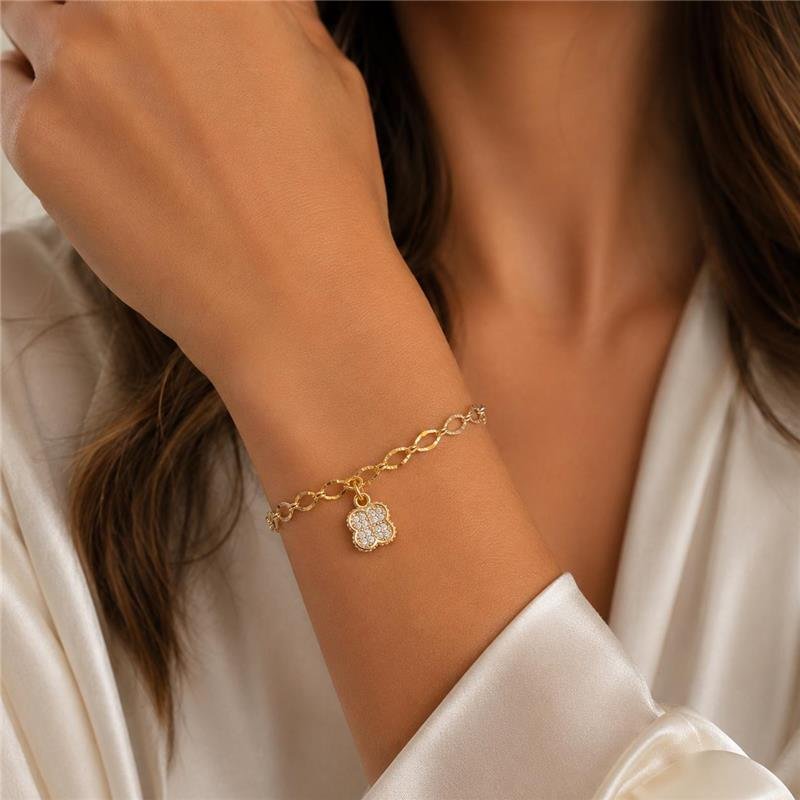 Pulseira Trevo Inspiração