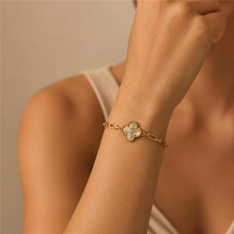 Pulseira Trevo Gold