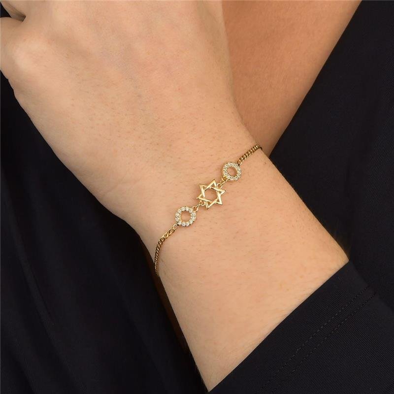 Pulseira Estrela de Davi