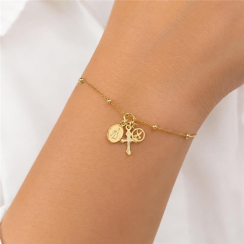 Pulseira Símbolos da Fé