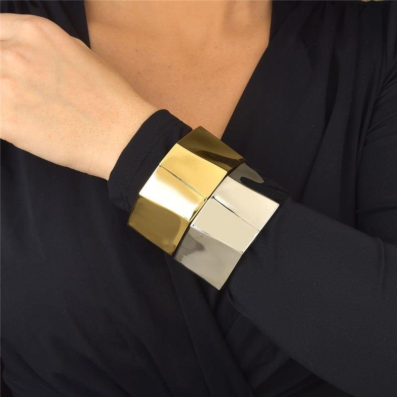 Bracelete Luxo Acessível Prisma 