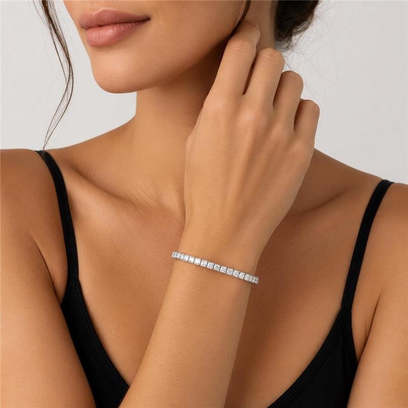 Pulseira Riviera Luxo Brilhante 