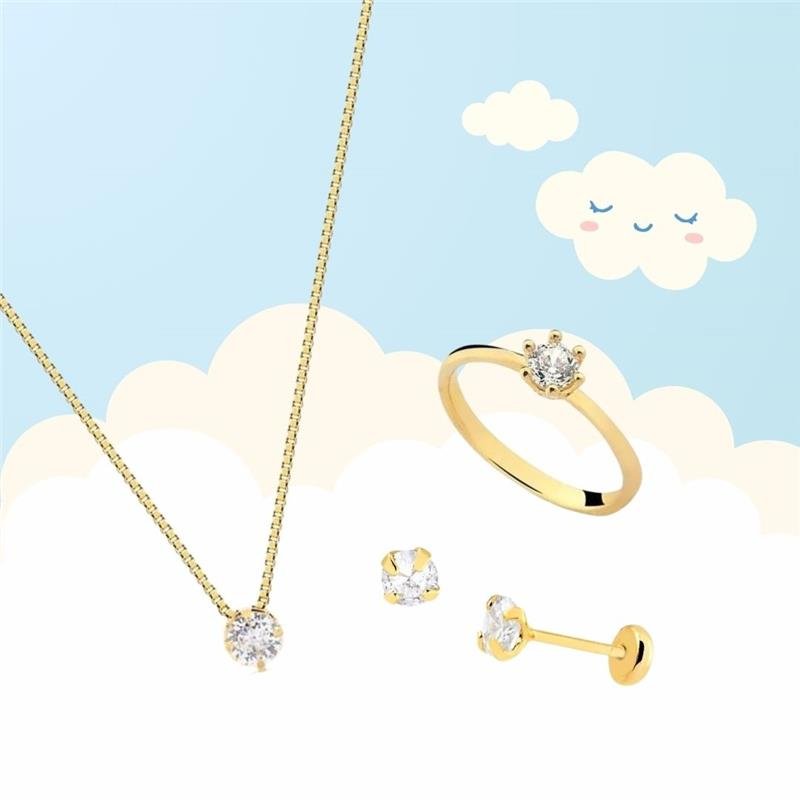 Colar Infantil Ponto De Luz 5 mm 32 Cm