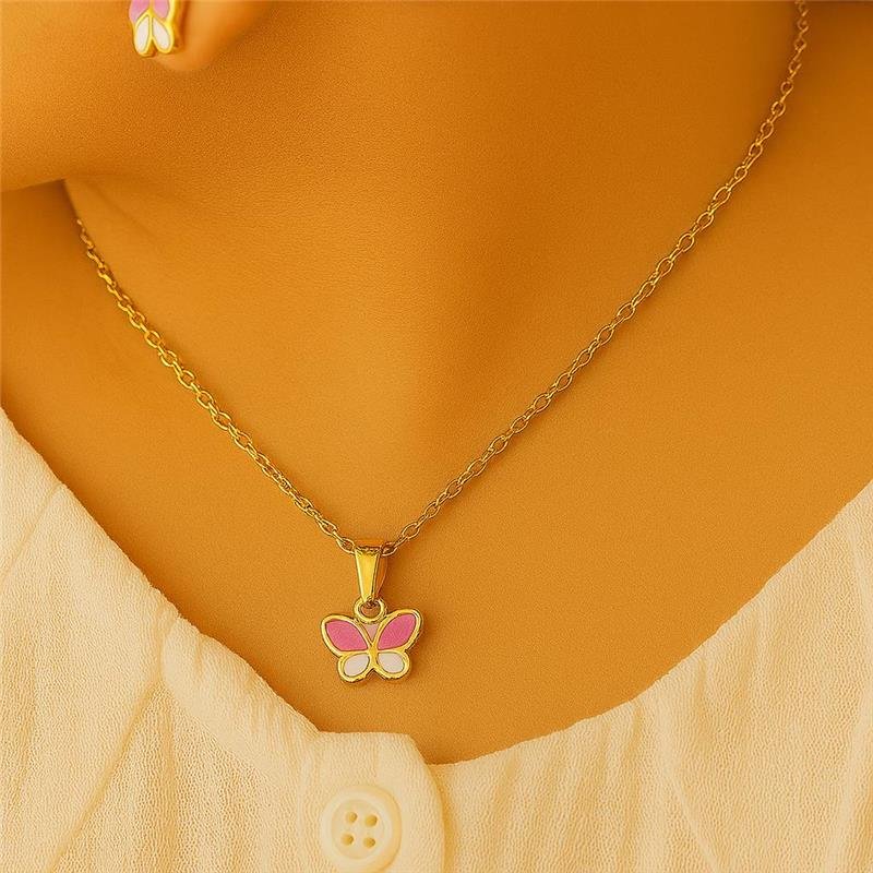 Colar Infantil Borboleta