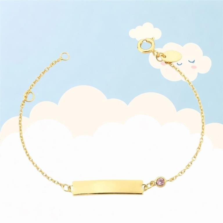 Pulseira Infantil Ponto De Luz Personalizável