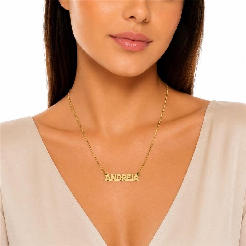 Gargantilha Personalizada Nome Andreia
